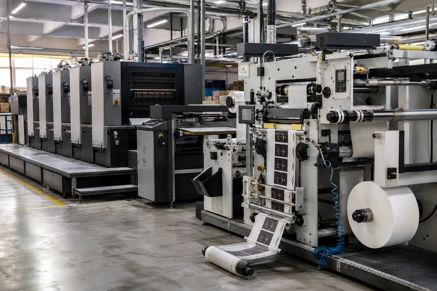 H & MR Supply Chain production unit — Printing Press Unit