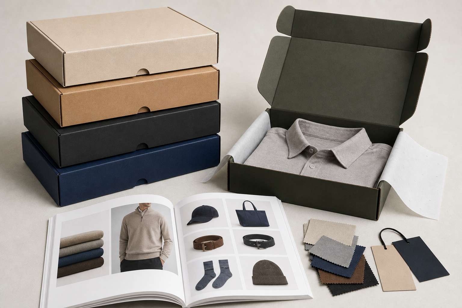 H & MR own manufactured product — Box
